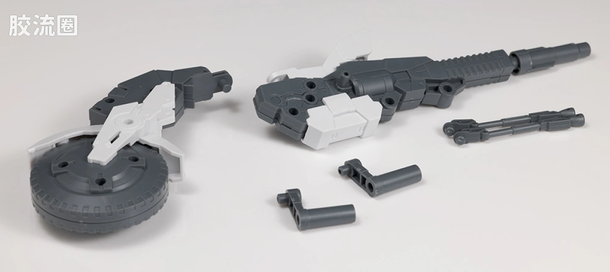 30MM 1/144 Extended Armament Vehicle EV-09 Exa Vehicle(加农机车ver.) - 图片